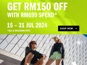 Adidas Instant Rebate Sale: Get Extra RM150 OFF on Minimum Spend RM699